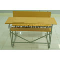 Hot Sale! Double School Desk and School Chair, School Furniture for Student /Study